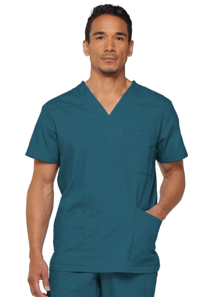 Dickies Men's V-Neck Top  Scrub - Image 4