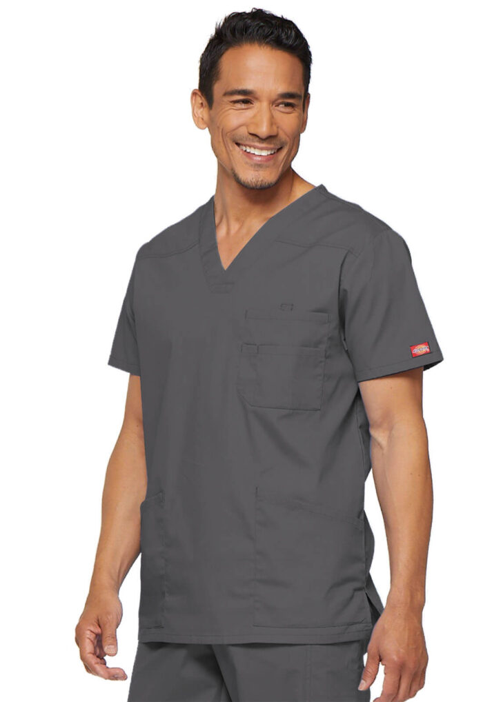 Dickies Men's V-Neck Top  Scrub - Image 6