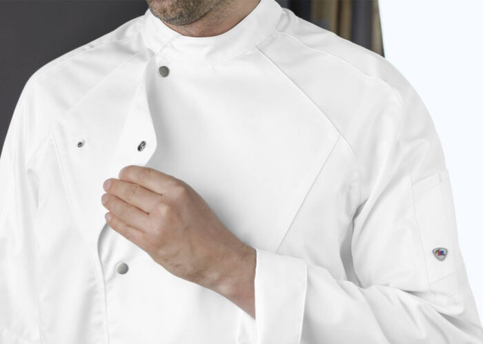BP® LIGHT MEN'S CHEF'S JACKET - Image 4