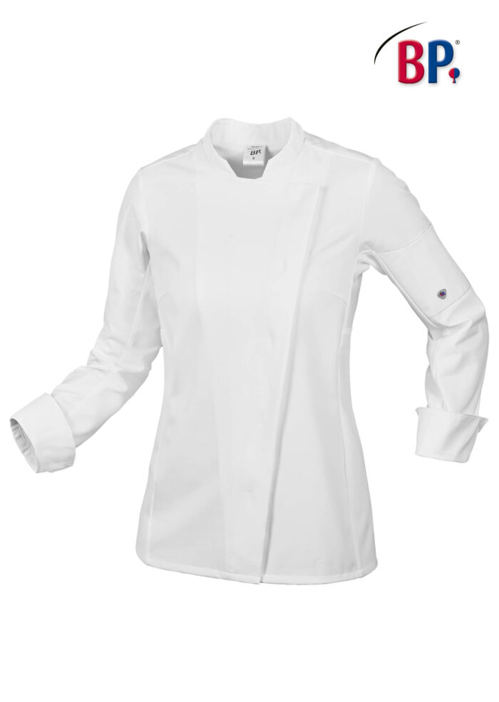 BP® STRETCH-WOMEN'S CHEF'S JACKET - Image 2