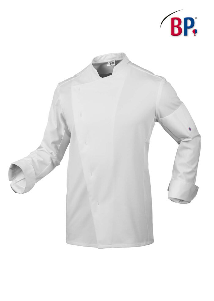 BP® STRETCH-MEN'S CHEF'S JACKET - Image 4