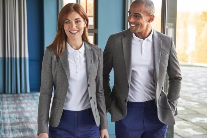 Libra Slim Fit Jersey Stretch Jacket - Image 5