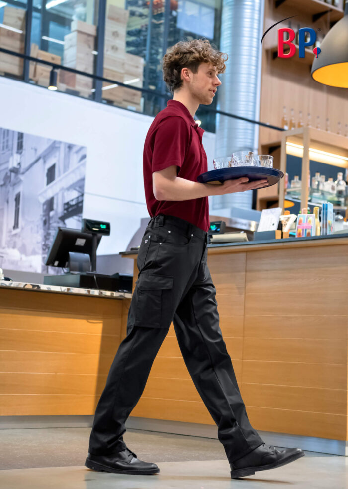 BP ® men’s chef’s and service trousers - Image 3