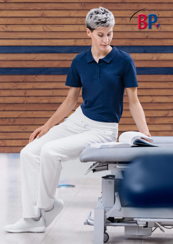 BP® valged stretch meditsiinipüksid naistele - Image 3