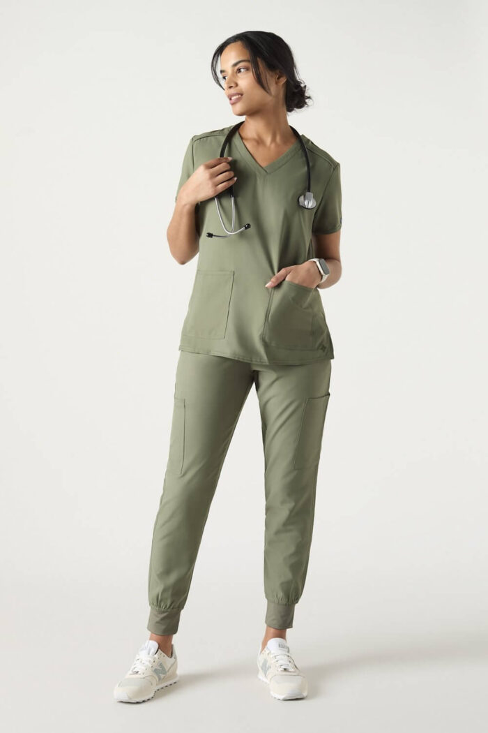 Three Pocket V-neck Top - Image 9