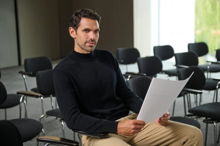 Men’s Turtleneck Jumper - Image 2