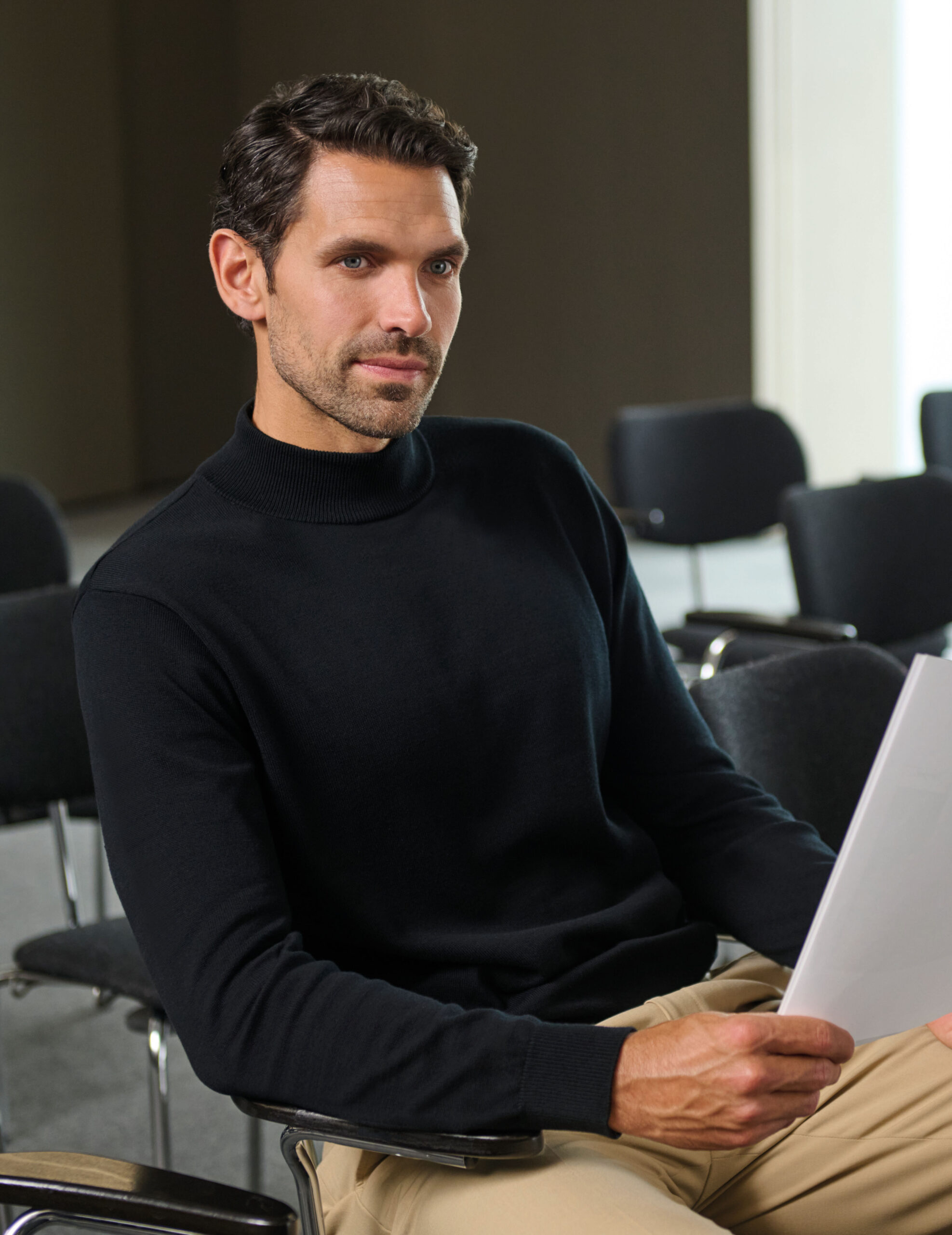 Men’s Turtleneck Jumper - Image 7