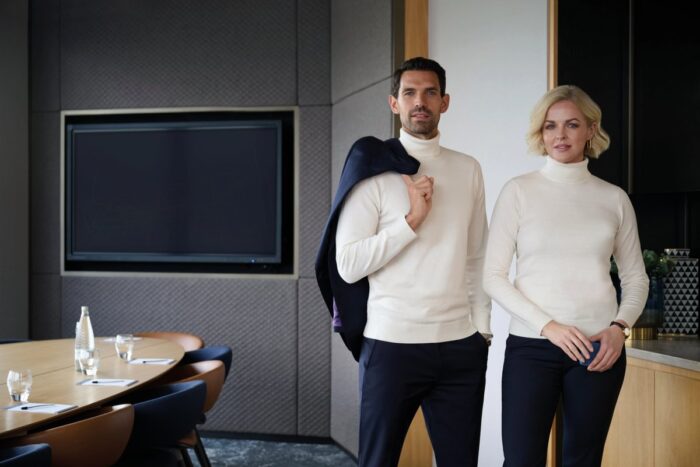 Men’s Oslo Rollneck Jumper - Image 3